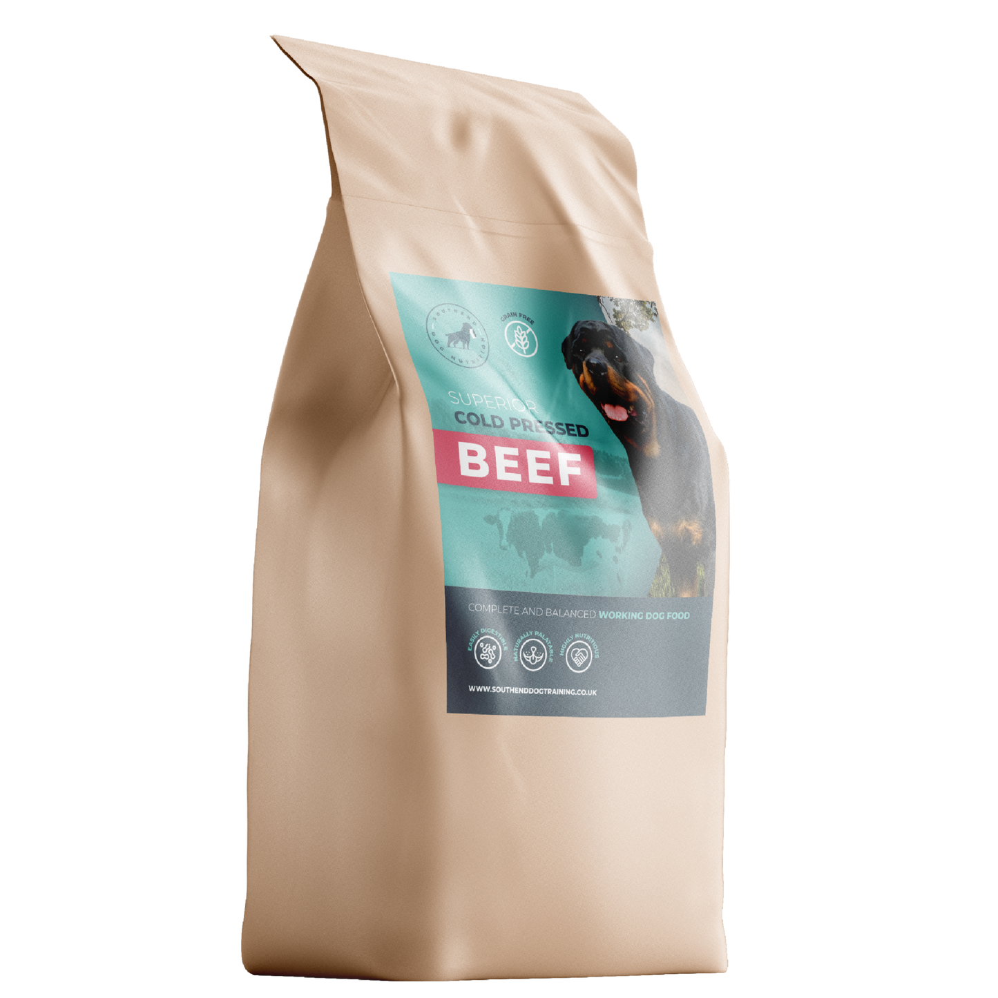 Southend Dog Nutrition Cold Pressed Beef 3kg